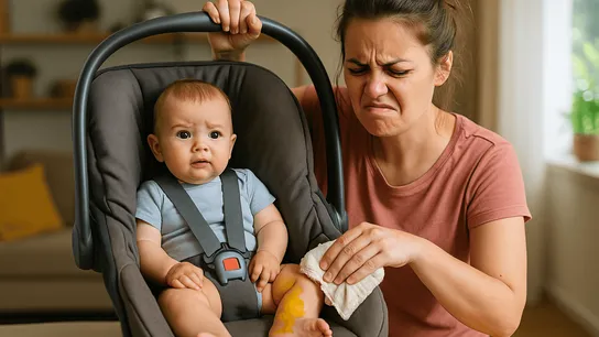 How to Clean a Car Seat After a Diaper Blowout (Without Losing Your Mind)
